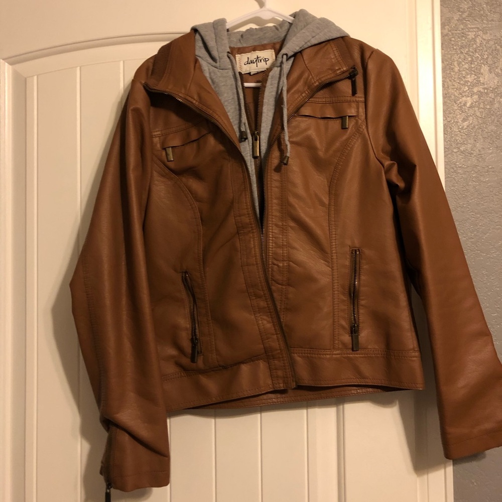 Leather jacket